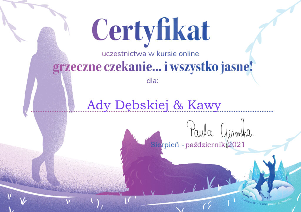 Ada Drużbańska trener, zoopsycholog, behawiorysta psów Piaseczno i Warszawa | Po Pieskiemu | Skuteczne szkolenia dla psów z behawiorystą | Szkolenie dla psów